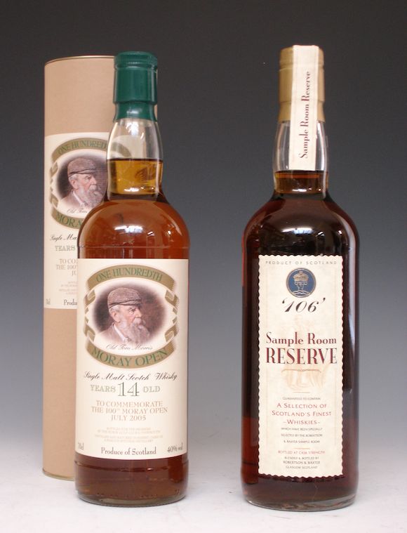 Bonhams Macallan Moray Golf Club14 year old1991 Sample Room Reserve 106