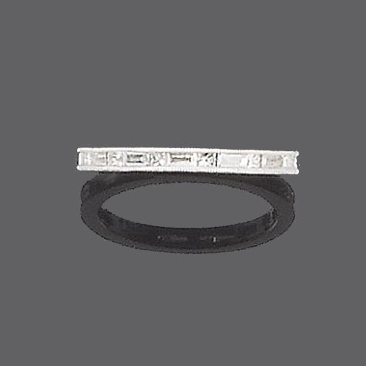 A diamond eternity ring