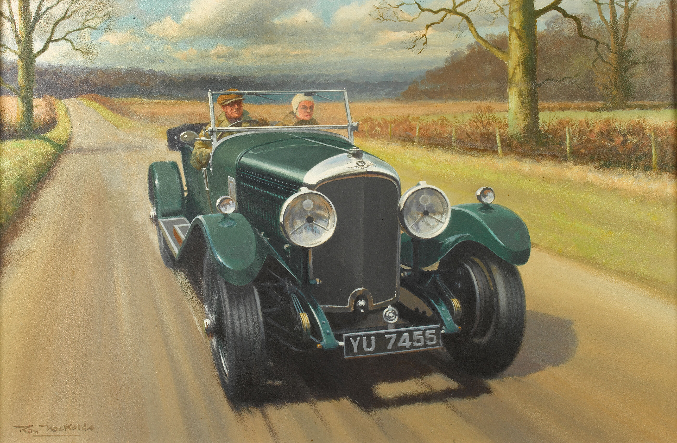Bonhams Cars : Roy Nockolds 'Speed Six Bentley YU 7455',