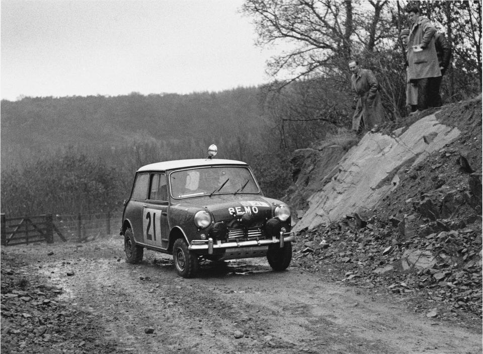 Bonhams : Ex-BMC Works Team Paddy Hopkirk/Henry Liddon 1963 RAC Rally ...