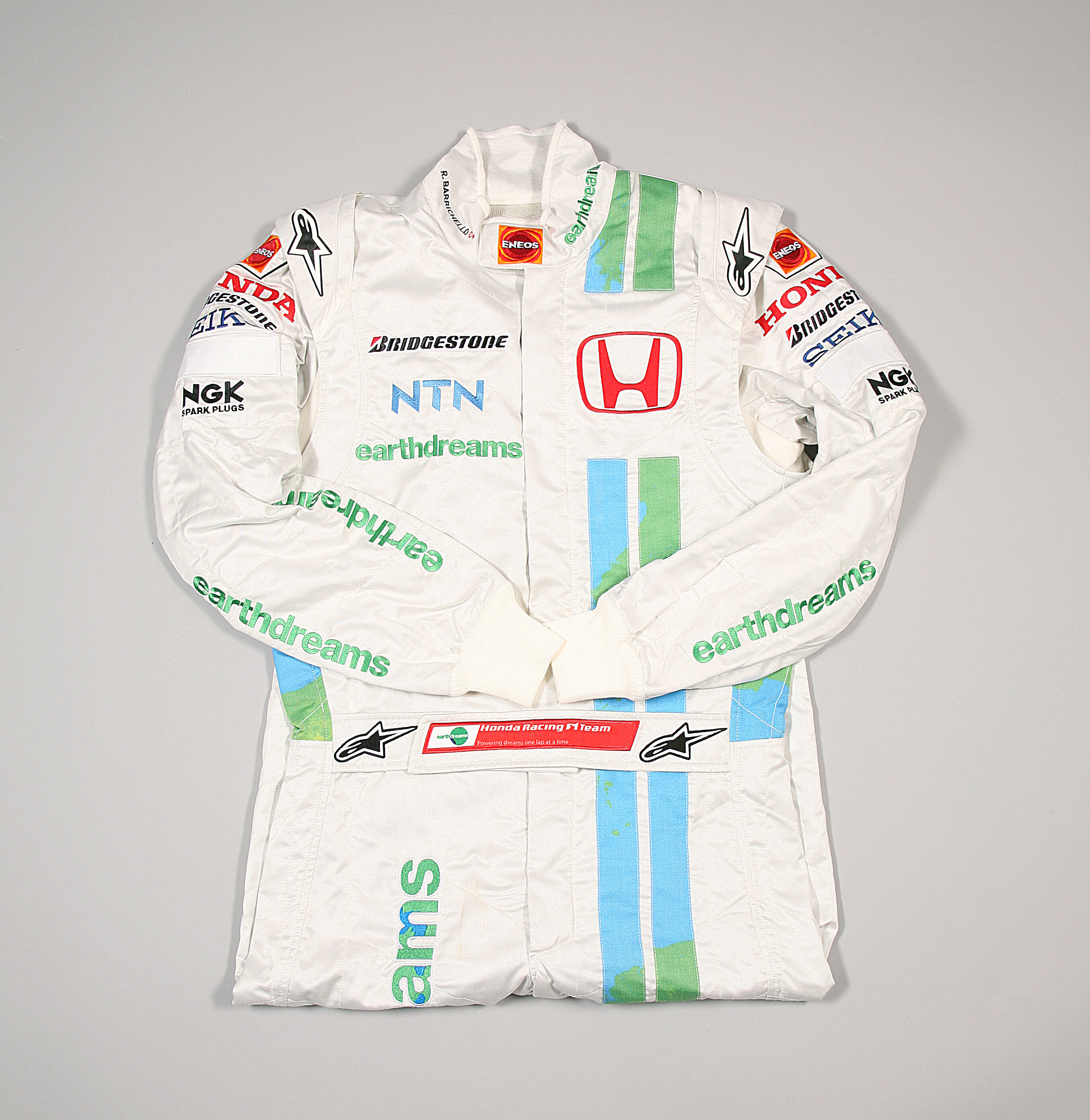 Bonhams Cars : A pair of Rubens Barrichello’s Honda 'earthdreams' race ...
