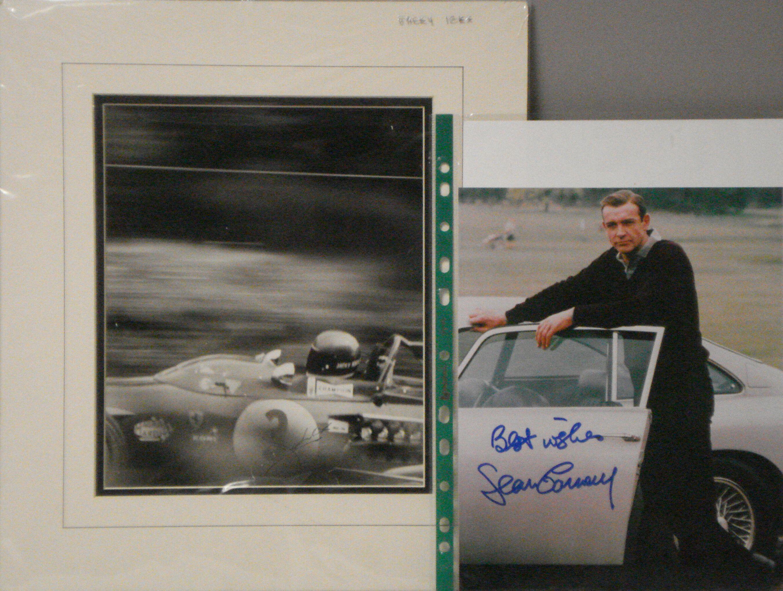 Bonhams Cars : A Jacky Ickx signed photograph,