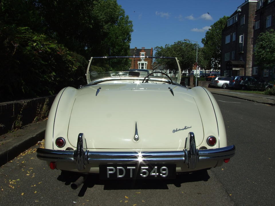 Bonhams Cars : An 'Austin Healey 100-6' garage diorama by Classic