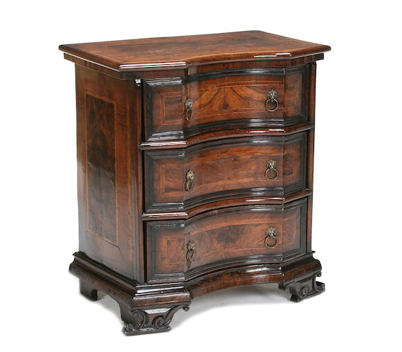 Bonhams : An early 20th century North Italian walnut commode