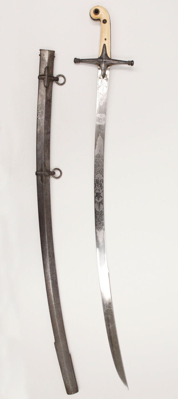 Bonhams : A Mameluke Hilted Sabre