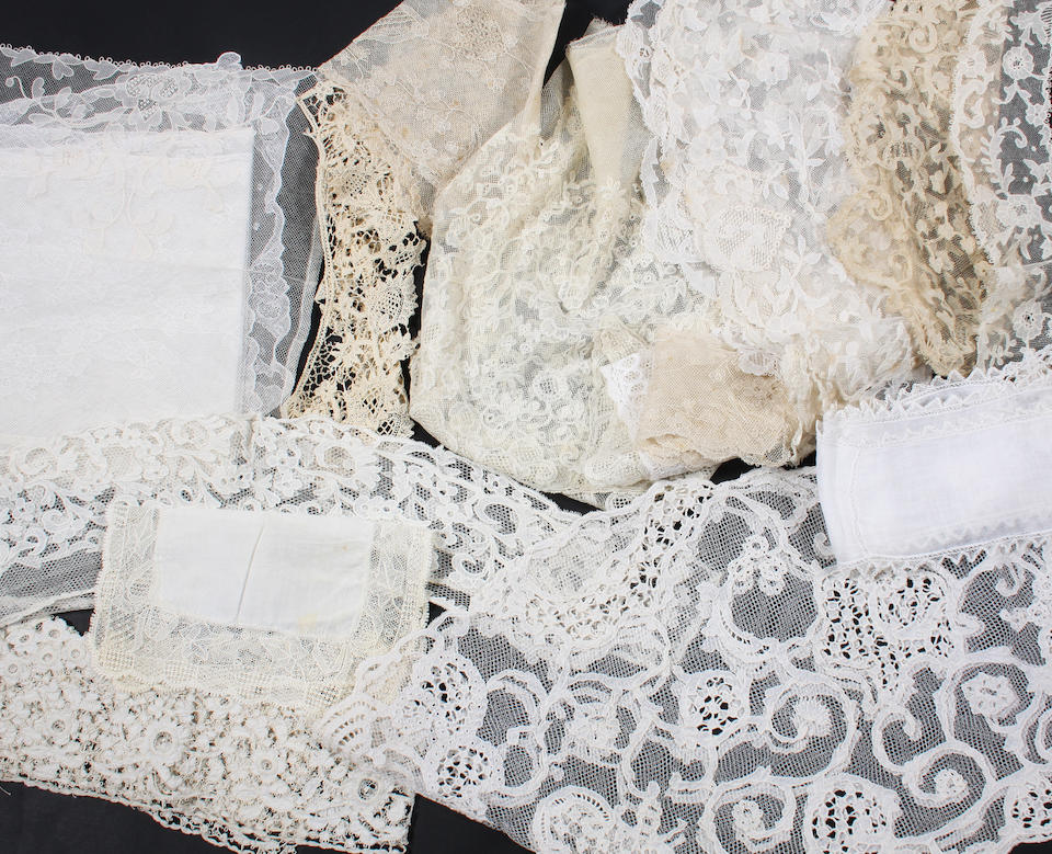 Bonhams : A collection of Irish lace