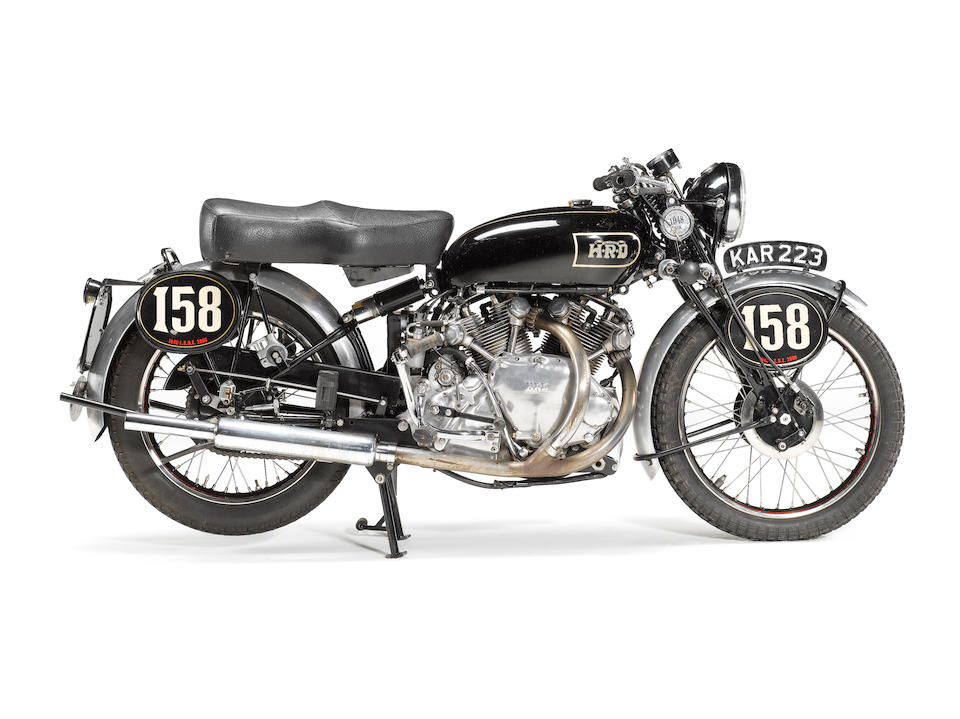 Bonhams : The ex-works, ISDT,1948 Vincent-HRD 998cc Series-B Rapide ...