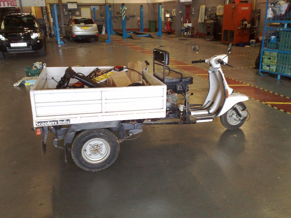 Lambretta Three Wheeler For Sale  . Looking For A Classic Lambretta?