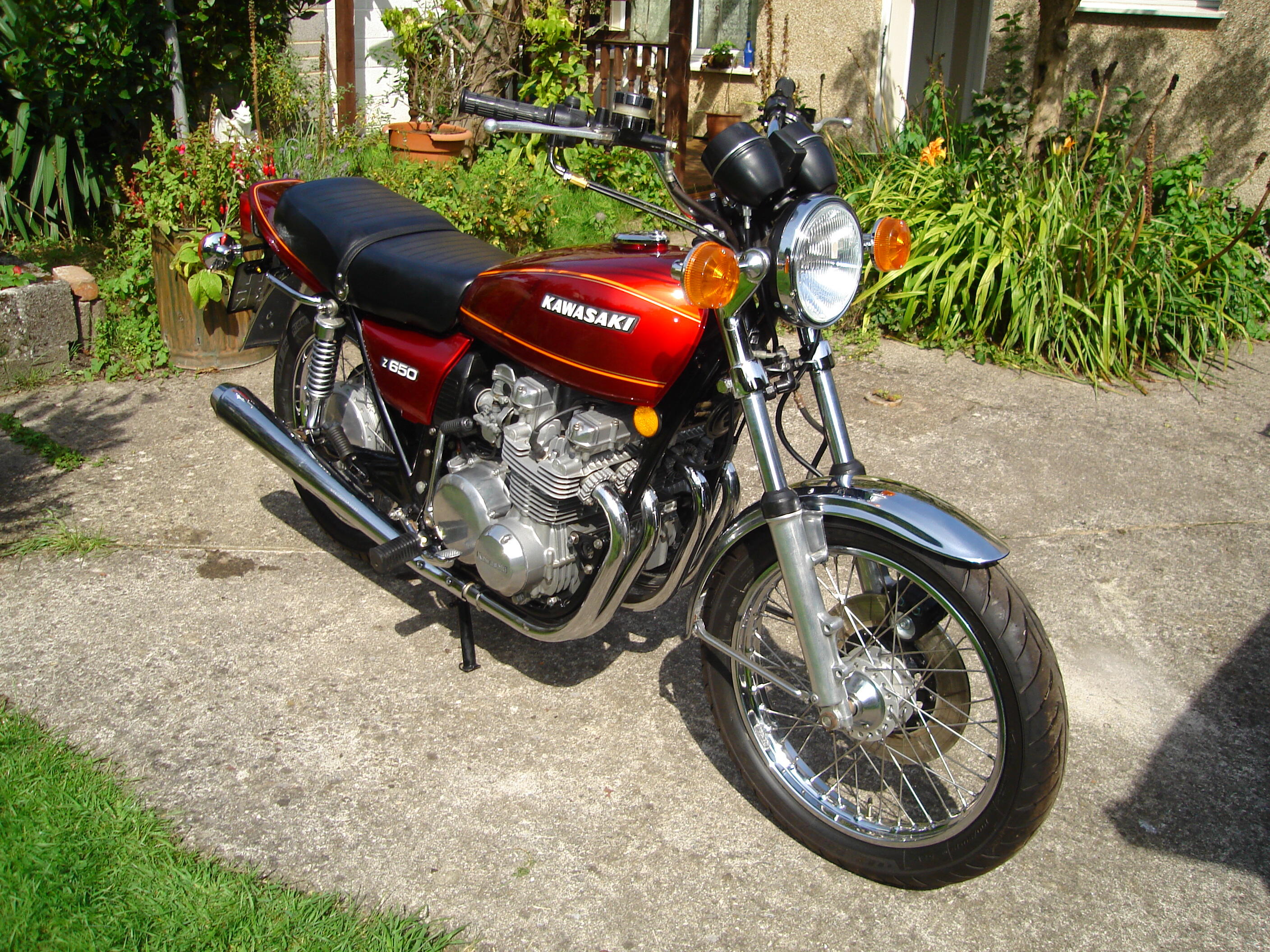 Bonhams Cars : 1977 Kawasaki Z650 B1 Frame no. KZ650B 003740