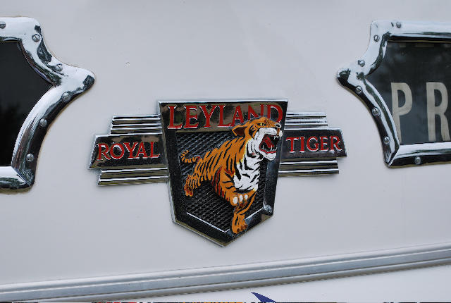 &#8220;Blue Bird&#8221; - the ex-Blue Bird Garages (Hull) Ltd,1952 Leyland Royal Tiger PSV1/1S 41-Seater Coach  Chassis no. 515490
