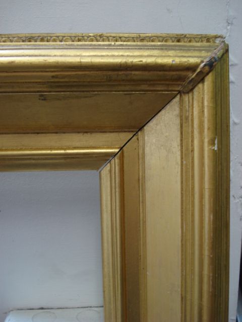 Bonhams : A Continental 19th Century gilded composition frame