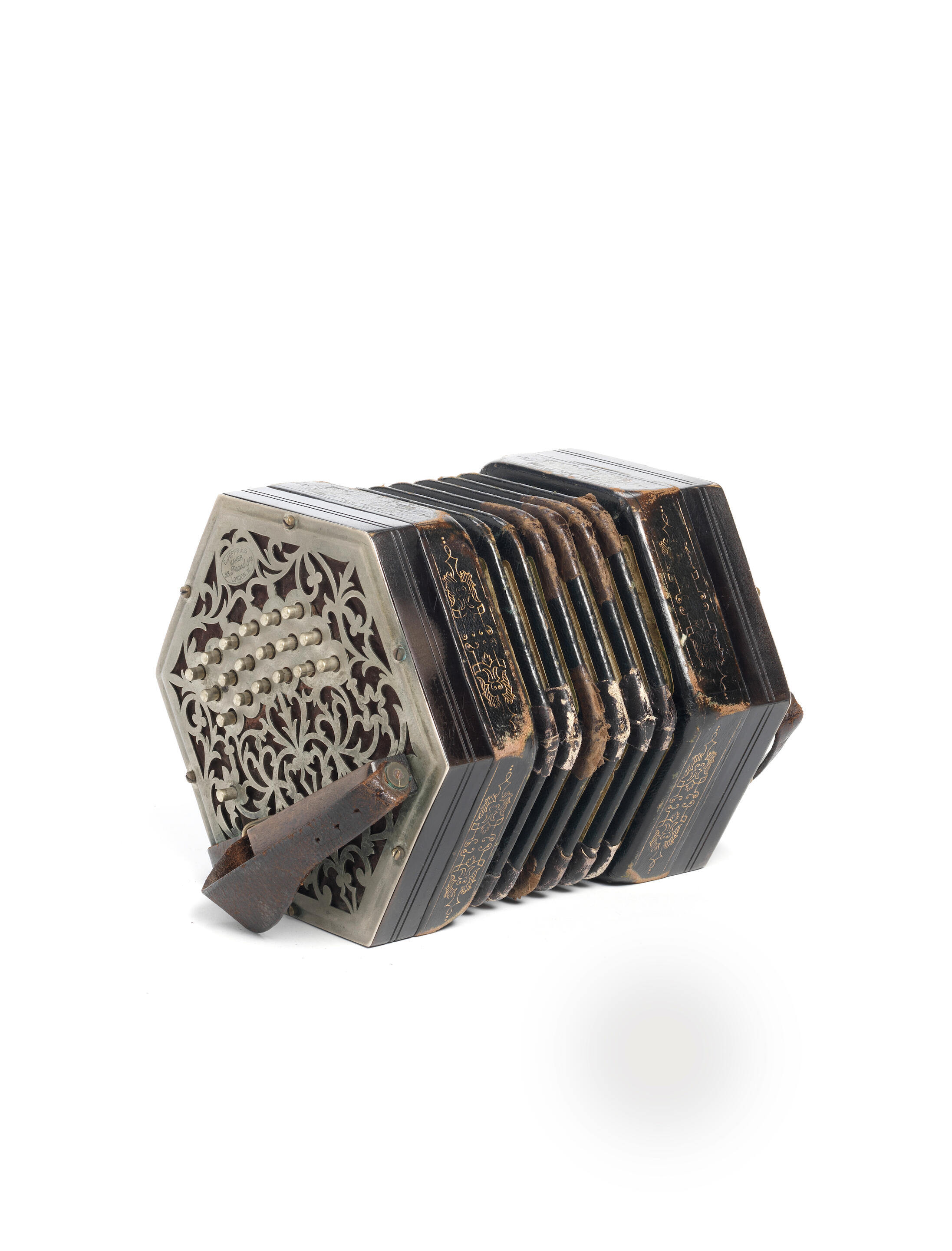 A Concertina by Charles Wheatstone, London auctions & price archive