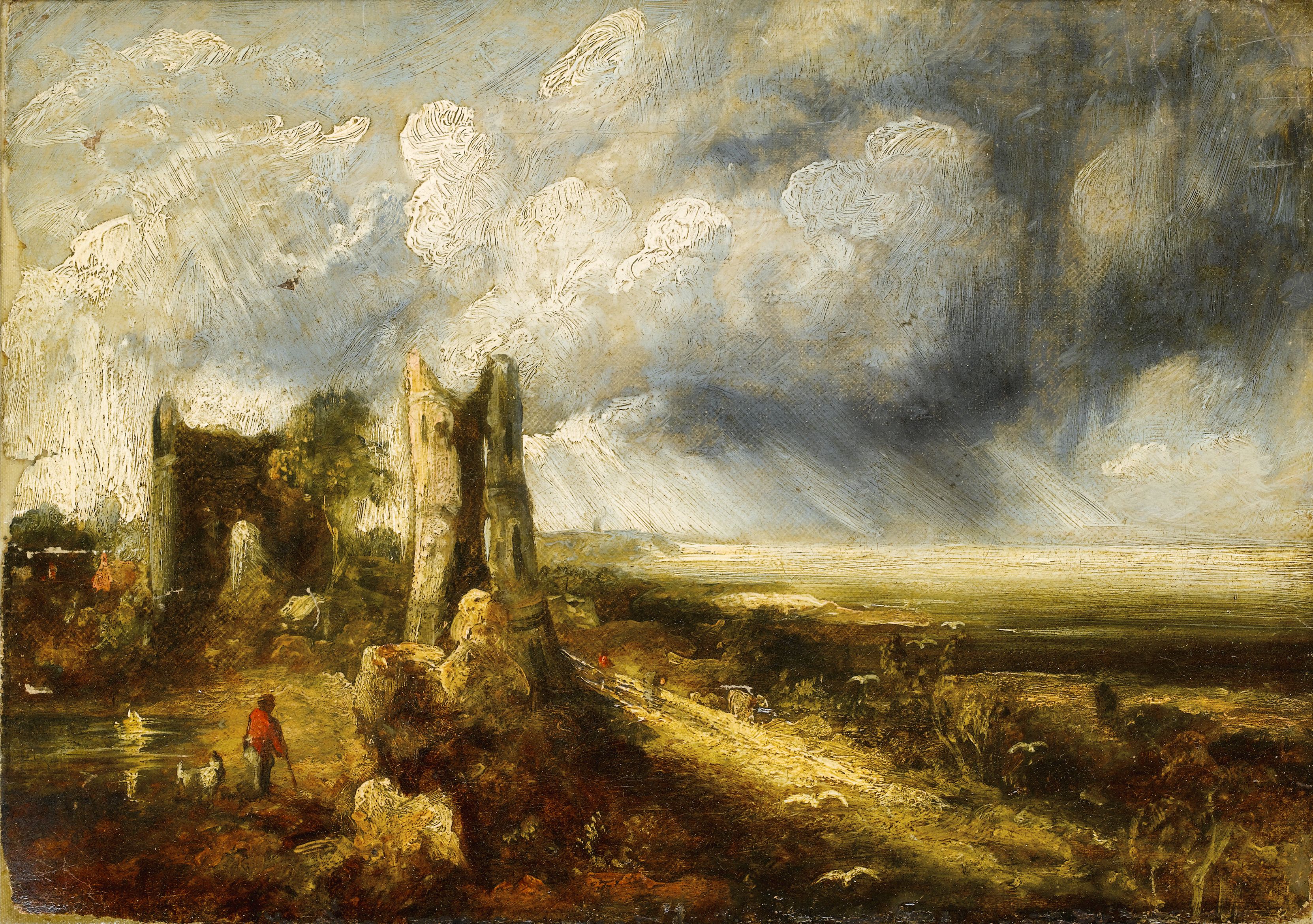 A View of Hadleigh Castle
