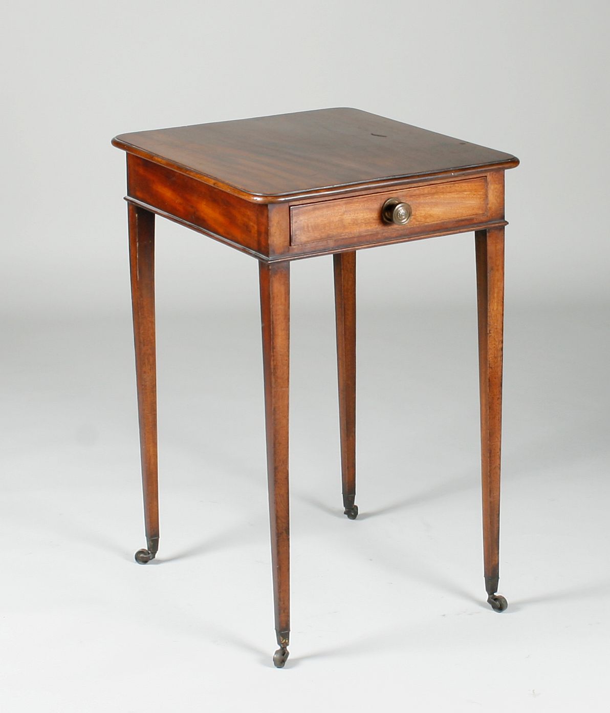 A Regency mahogany side table