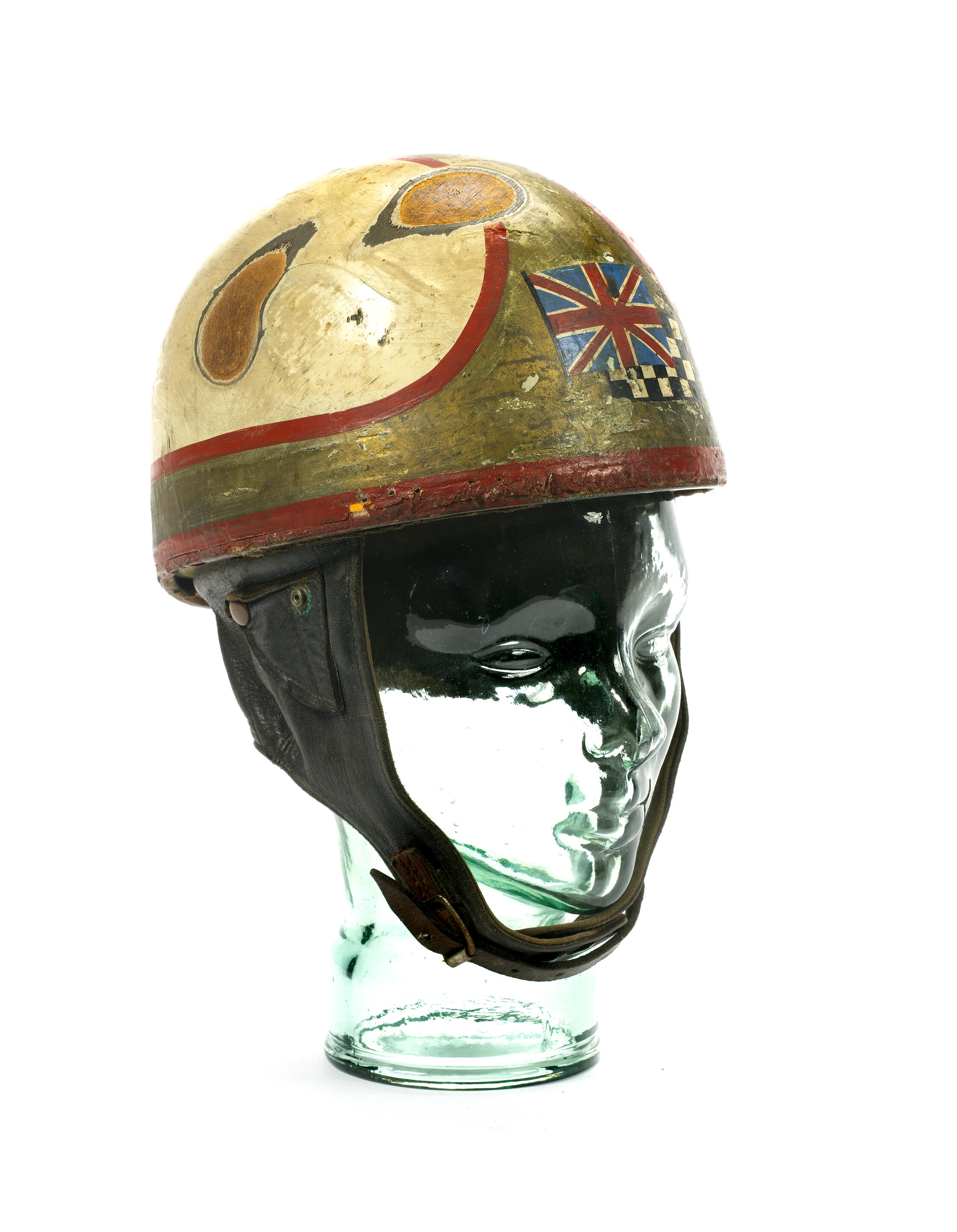 Bonhams Cars Mike Hailwood a 1963 'pudding basin' crash helmet,