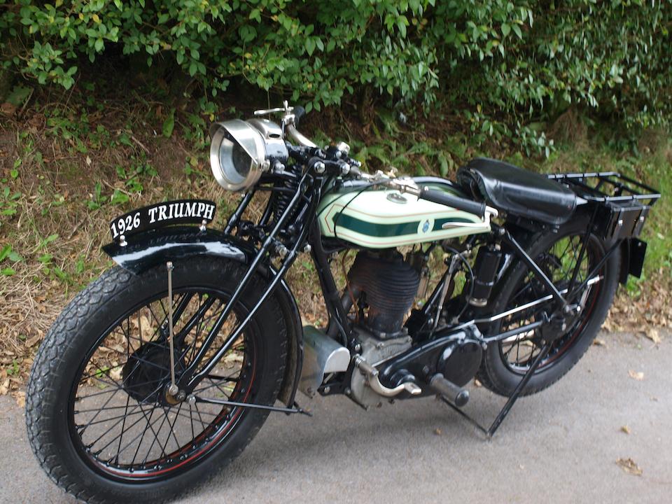 Bonhams : 1926 Triumph 498cc Model N Frame no. 1009880 Engine no. 254480