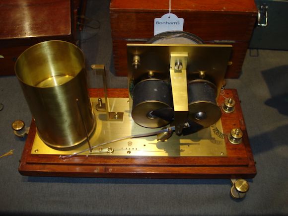 Bonhams : A Richard Freres recording voltmeter, French, early 20th century,