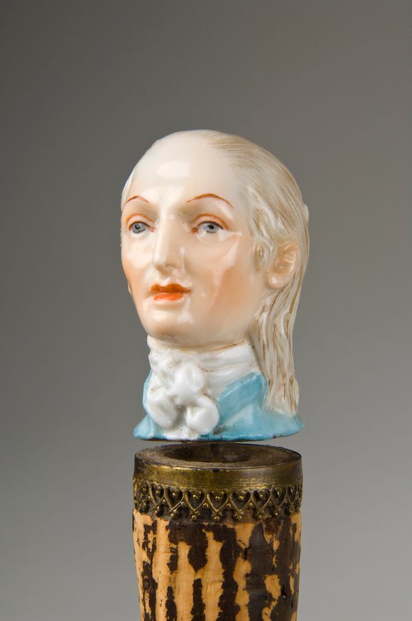 Bonhams A Sevres porcelain bottle stopper, late 19th Century,