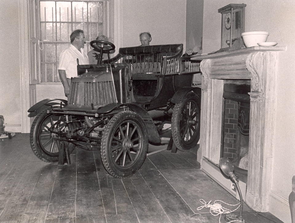 The ex-Pictom Bradshaw of Dublin, Paul Egestorff and Killarney Motor Museum,1901 Argyll 5hp Spindle Seat Rear Entrance Tonneau  Chassis no. 106 Engine no. 1334