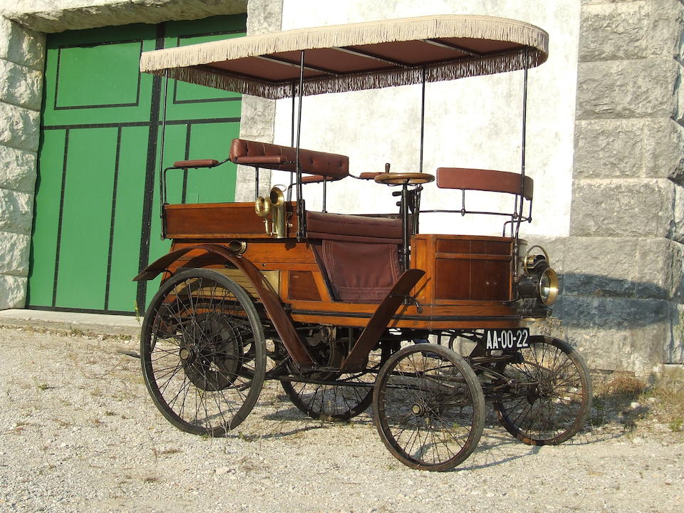 Two owners from new,c1899 Hurtu 3 1/2hp Dos-&#224;-dos  Chassis no. 350 Engine no. 108