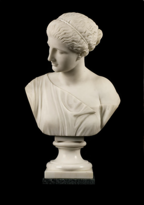 Bonhams : After the Antique A late 19th century Italian carved white ...