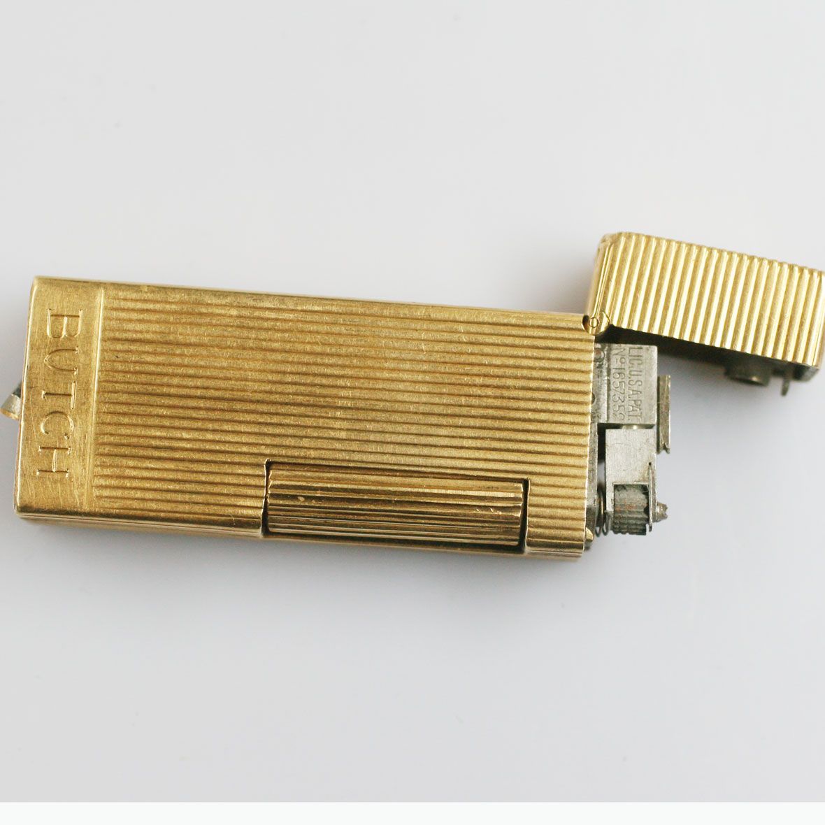 A cigarette lighter,