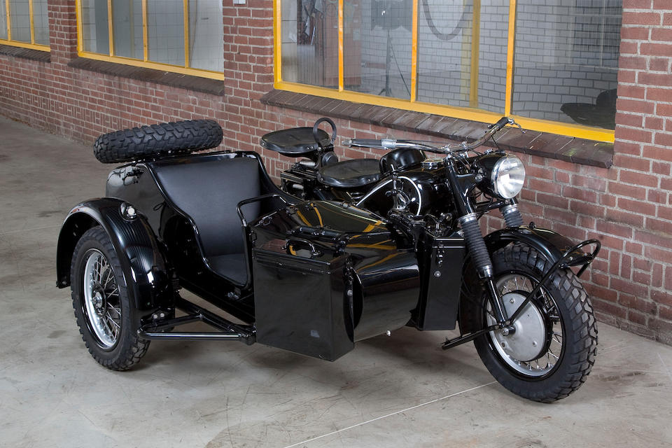 Коляской мотоцикл BMW r100