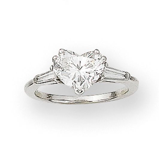 A diamond single-stone ring, by Graff