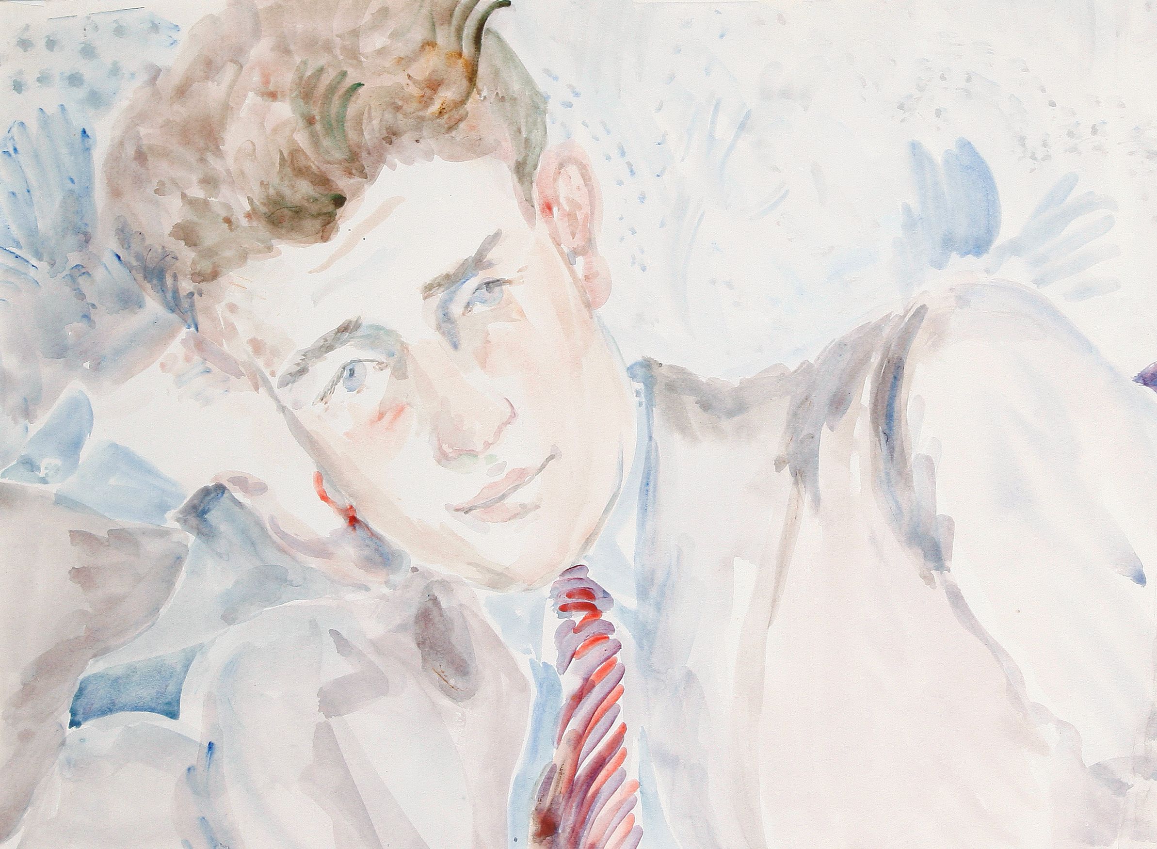 Peter Samuelson, Peter Samuelson (British, 1912-1996) Head study, Peter Pennings