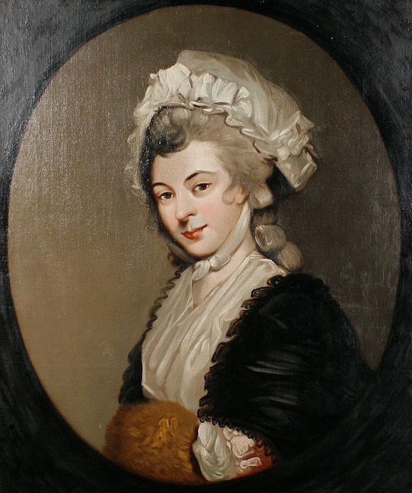 Bonhams : After George Romney, 19th Century Mrs Mary Robinson as ...