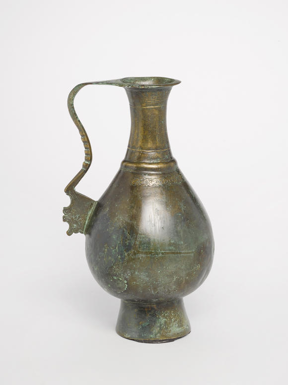 Bonhams : A Medieval Islamic bronze Ewer Eastern Persia, 10th/ 11th Century