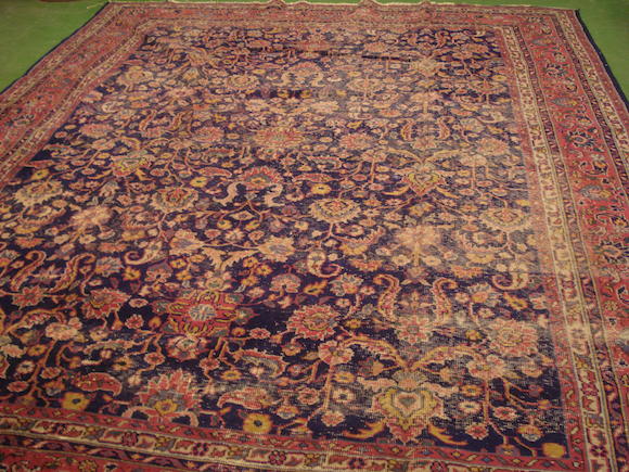 Bonhams : A Sparta carpet West Anatolia, 377cm x 305cm