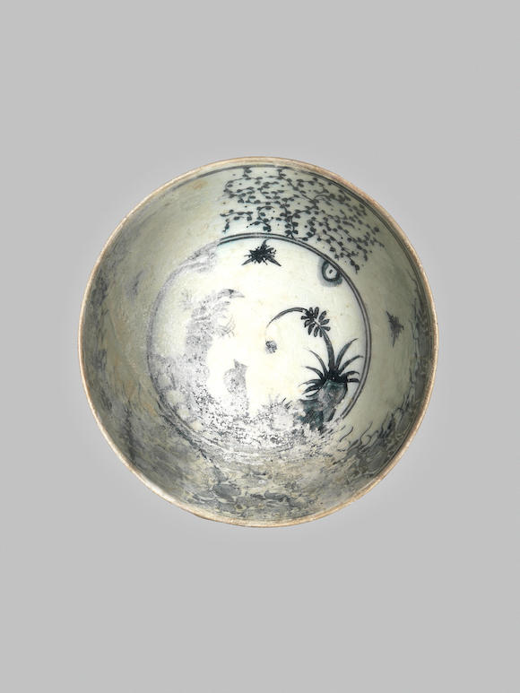 Bonhams A Safavid Pottery Bowl Persia 17th Century