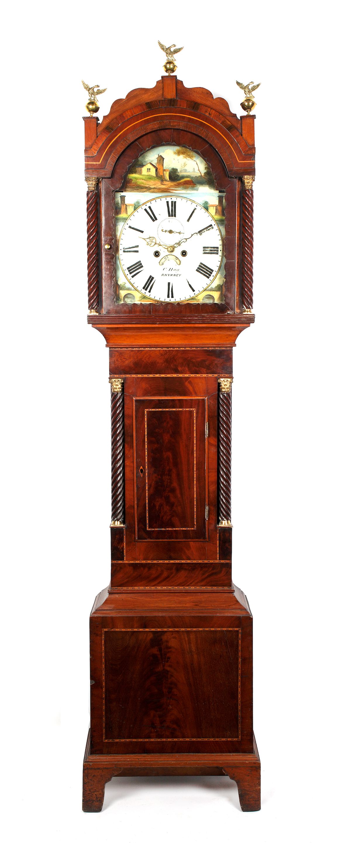 A mid 19th Century Welsh mahogany 8day longcase clock auctions & price archive