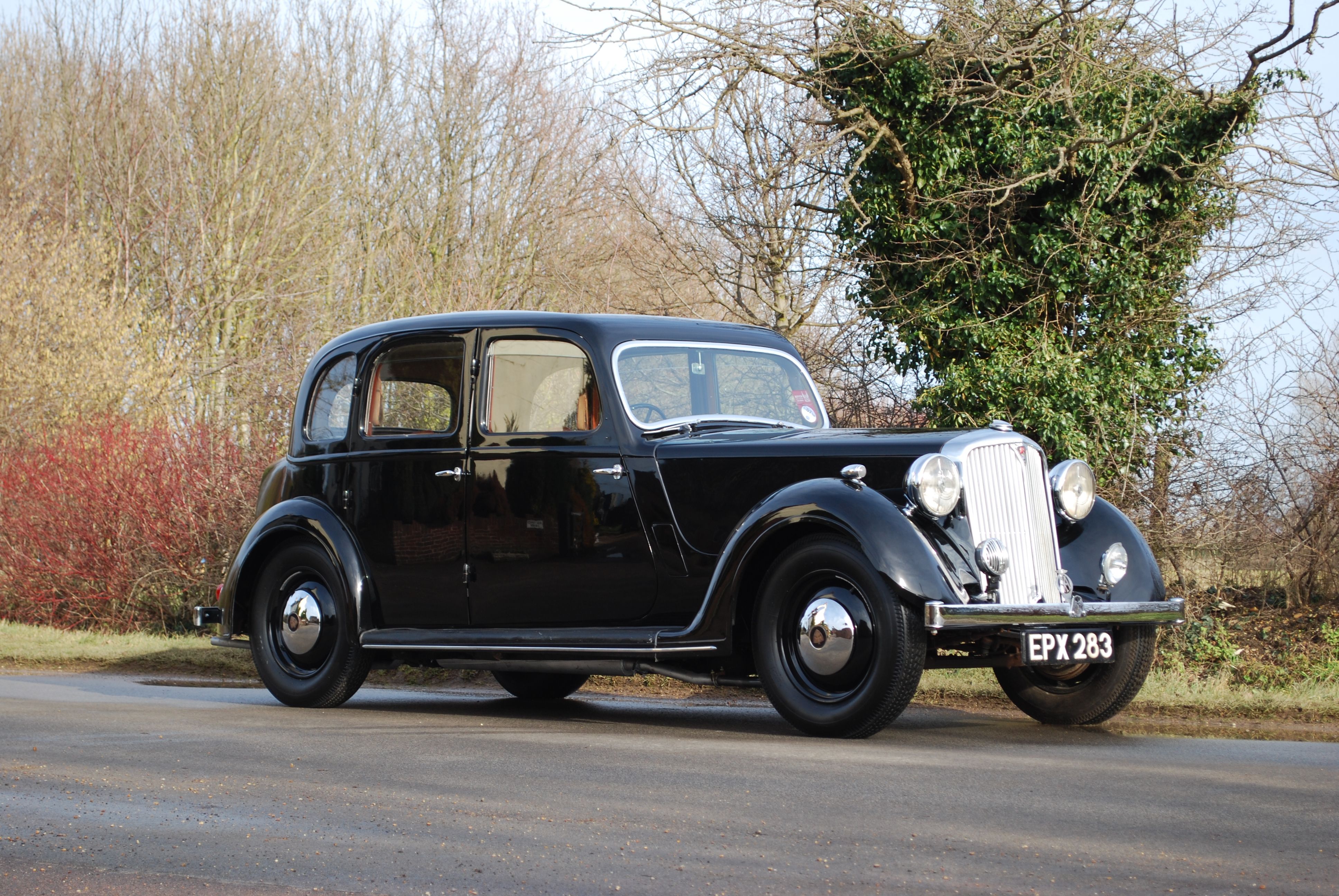 Bonhams Cars : 26,000 miles from new,1939 Rover 14hp Saloon Chassis no ...