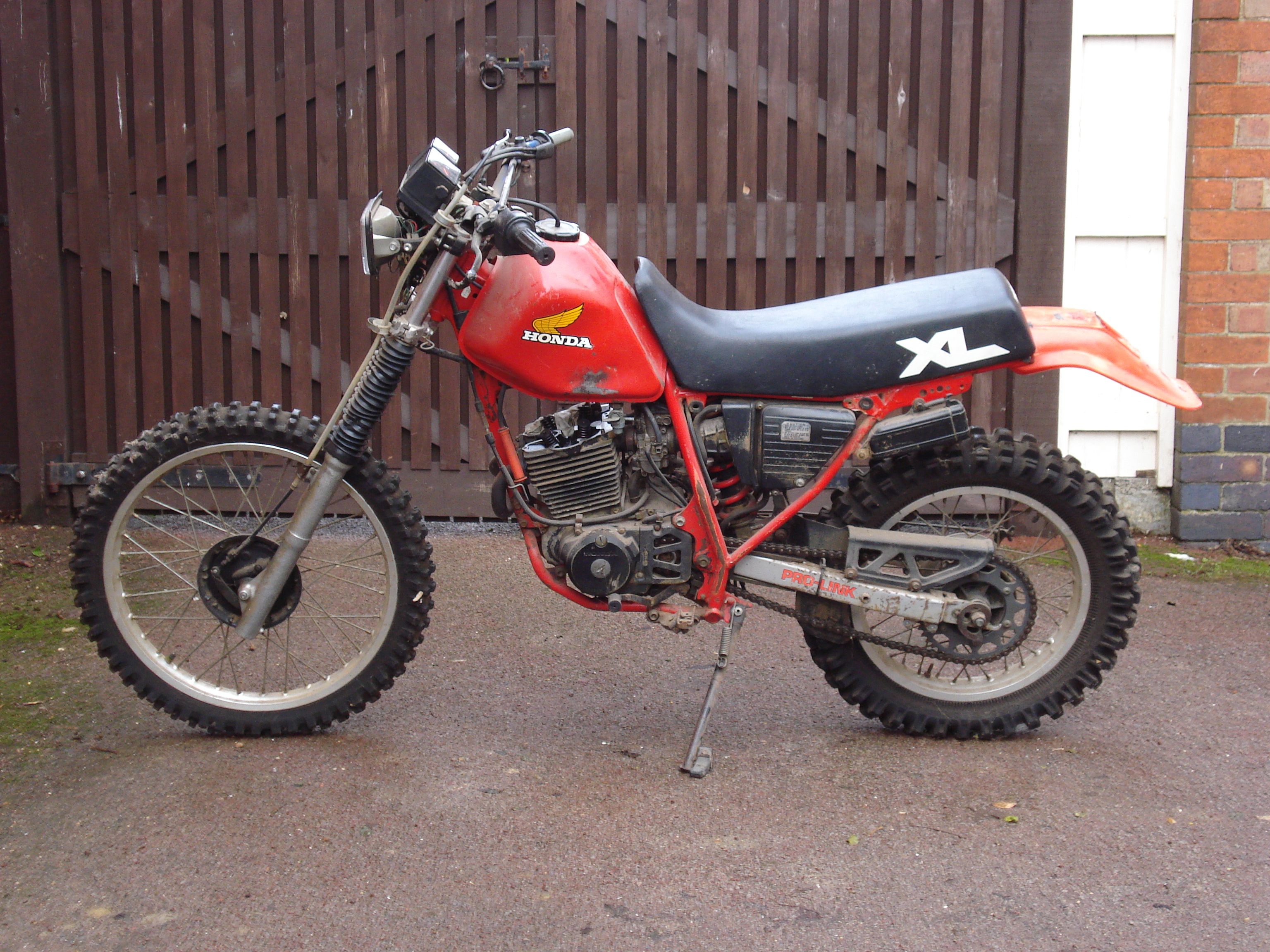 Bonhams Cars : 1985 Honda XL250R Frame no. MD11 5000604 Engine no
