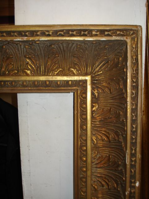 Bonhams : A French 19th Century gilded composition Empire frame