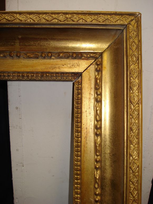 Bonhams : A French 19th Century gilded composition frame