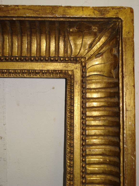Bonhams : A French 19th Century gilded composition Empire frame