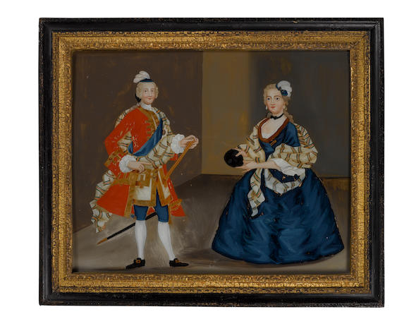 Bonhams : English School, Late 18th Century Bonnie Prince Charlie and ...