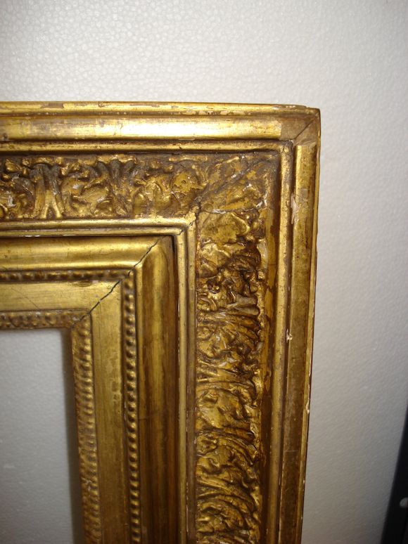 Bonhams : A French 19th Century gilded composition frame