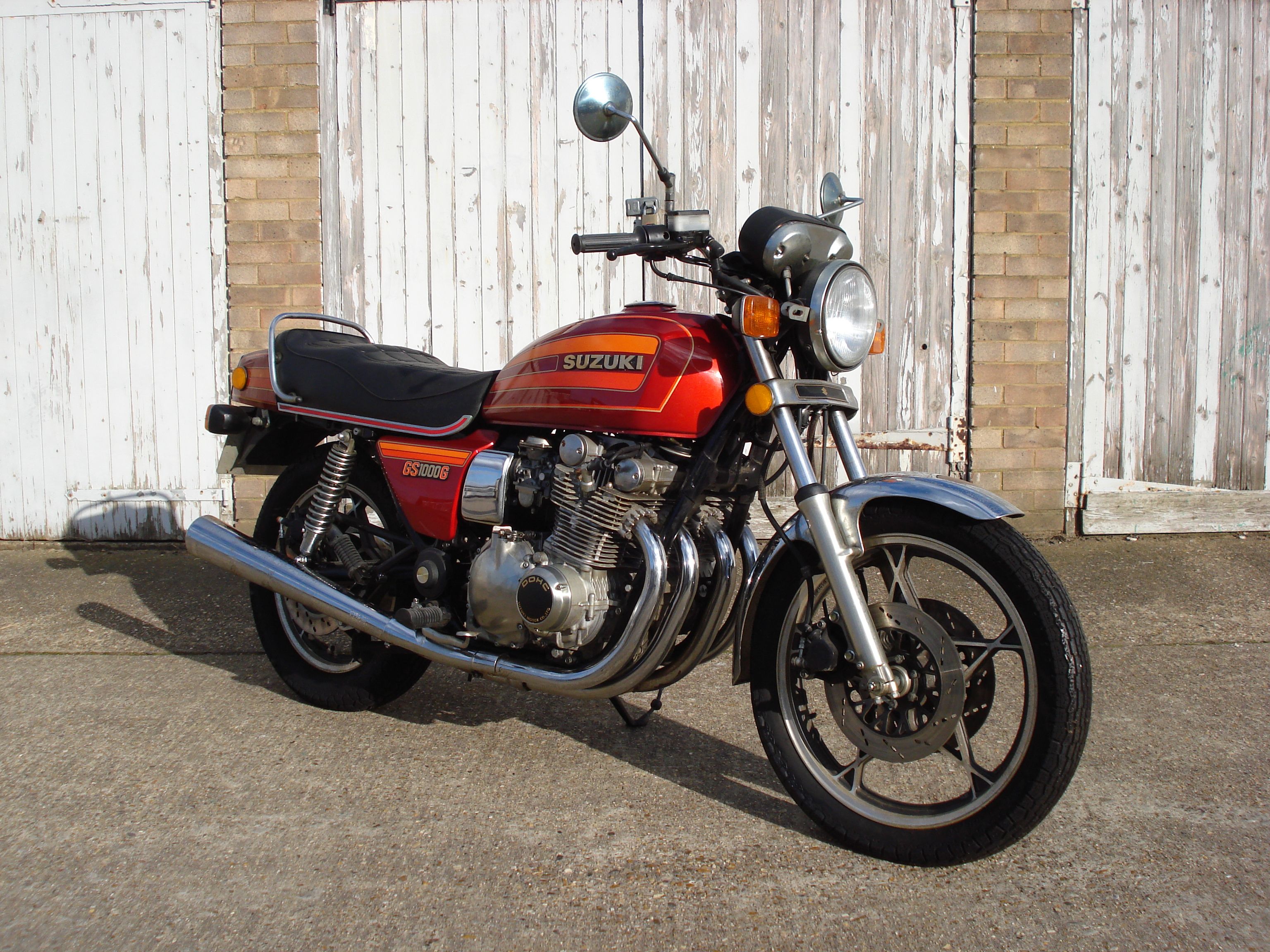 Bonhams Cars : 1,937 miles from new,1982 Suzuki GS1000G Frame no 