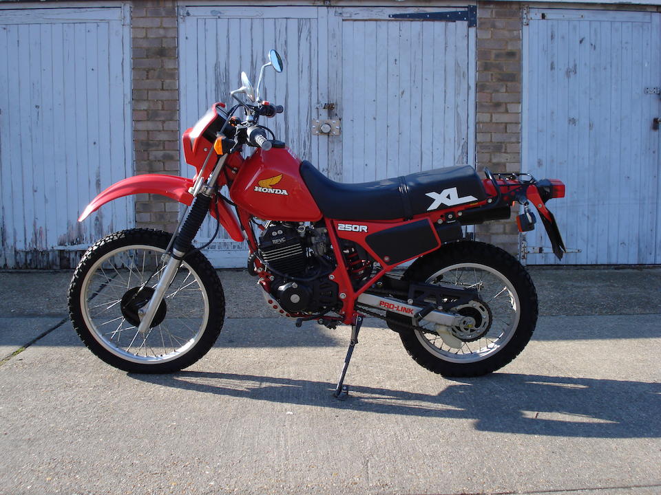 Bonhams 1 031 Miles From New 1984 Honda Xl250r Frame No Md11 Engine No Md11e