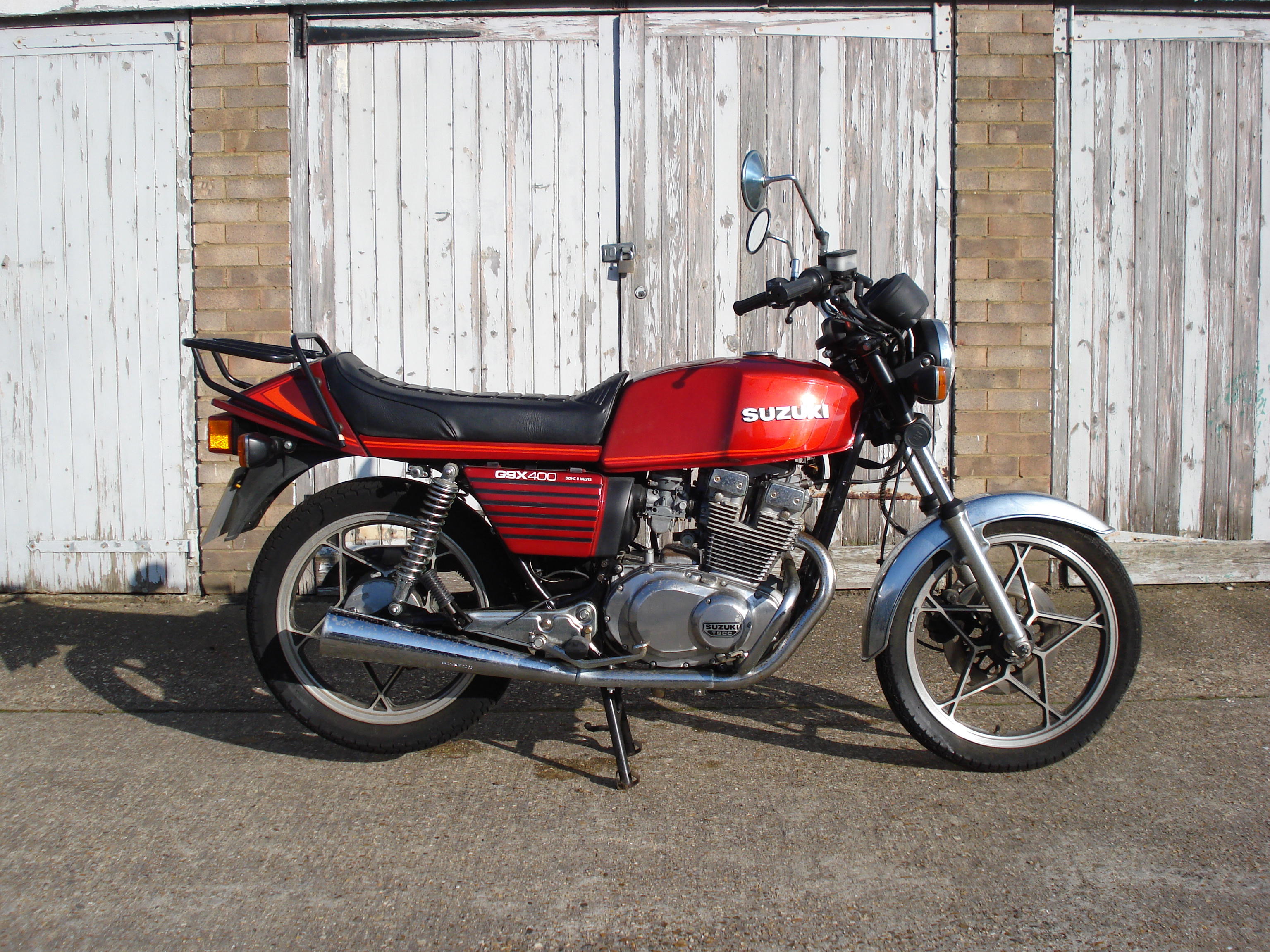 Bonhams Cars : 700 miles from new,1981 Suzuki GSX400 Frame