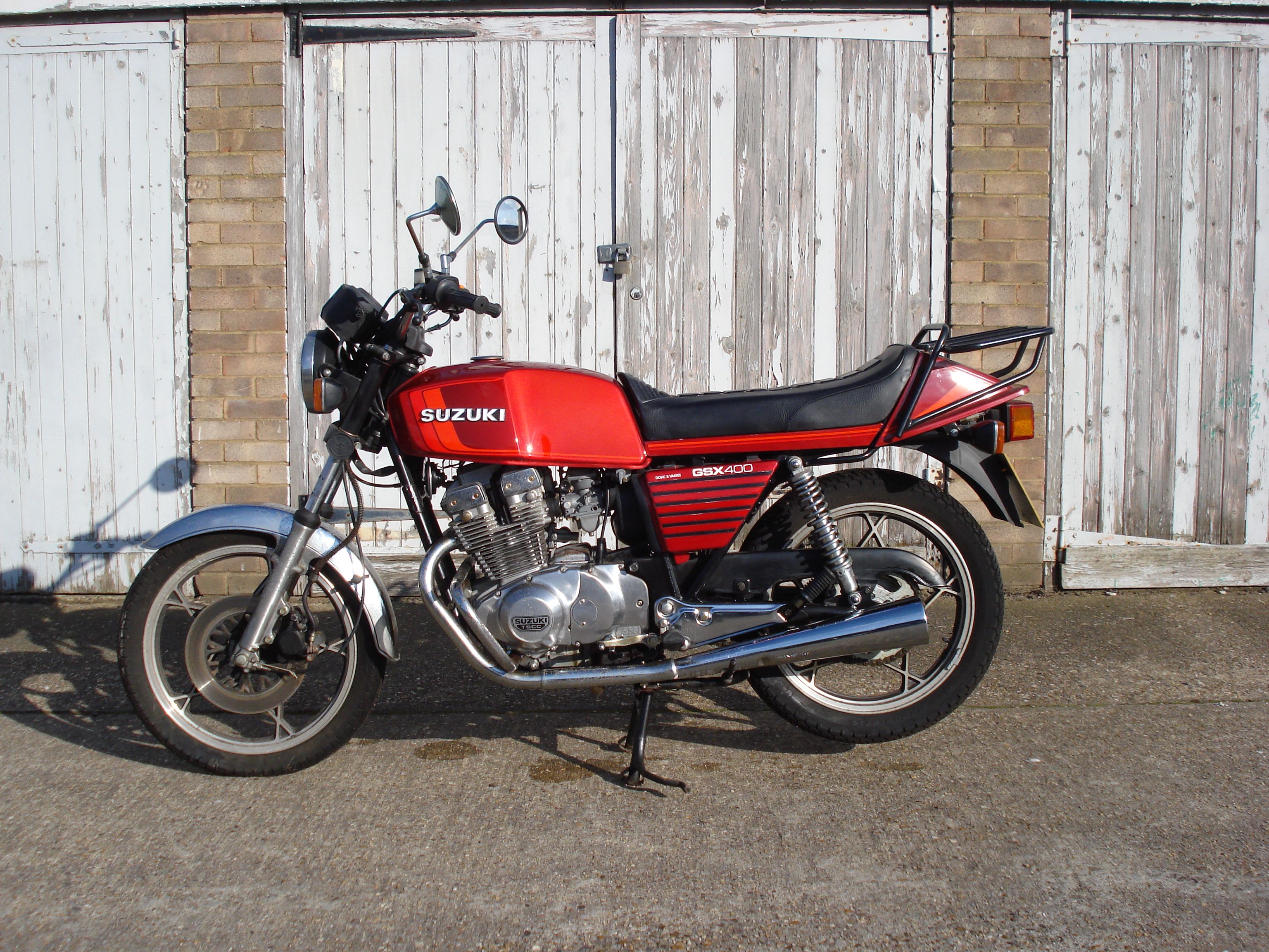 Bonhams Cars : 700 miles from new,1981 Suzuki GSX400 Frame no