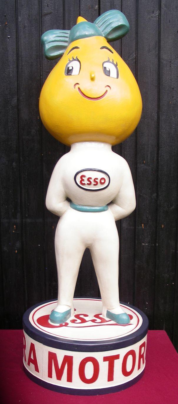 Bonhams Cars : An Esso Girl 'Miss Drip' forecourt display figure,