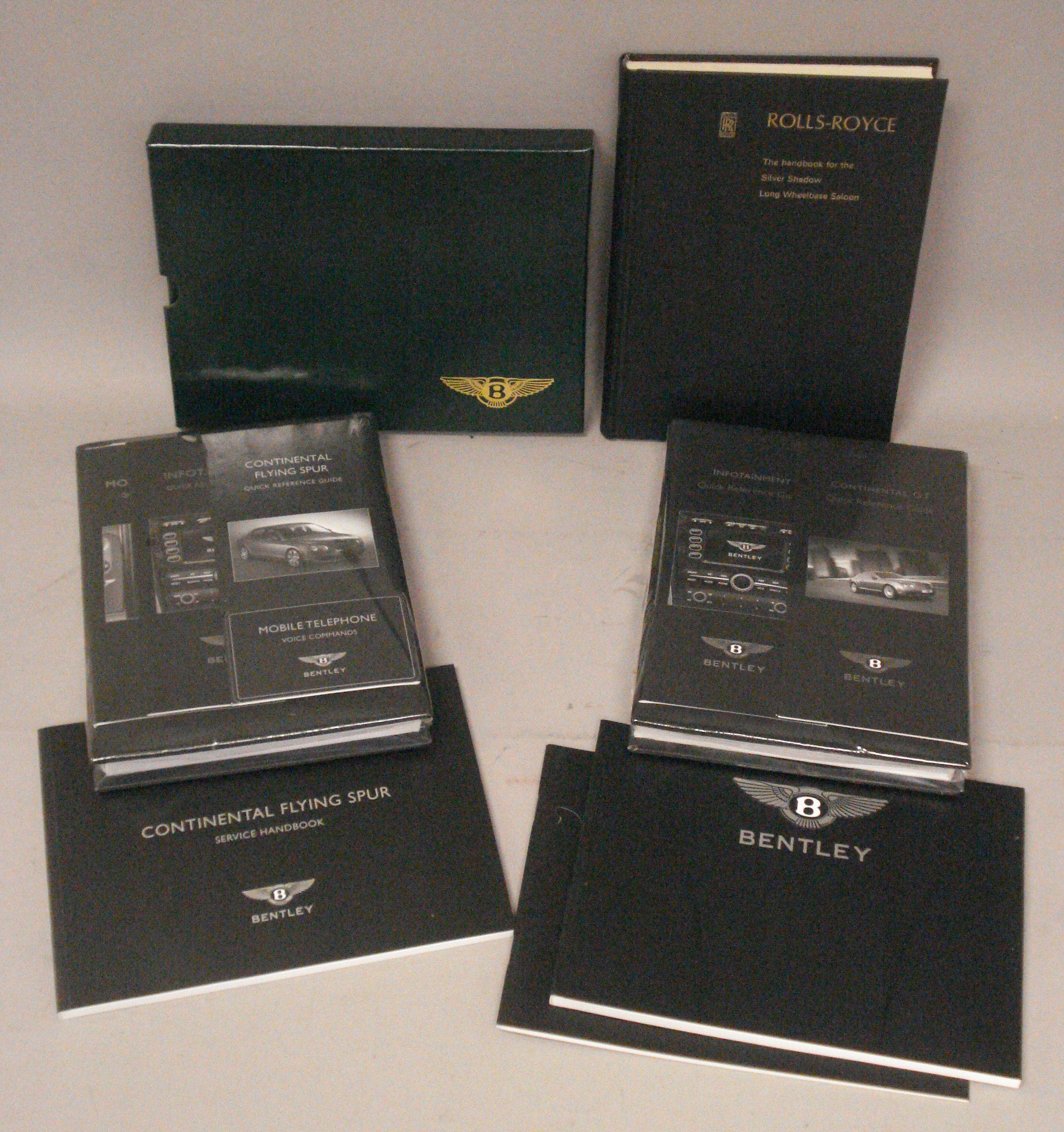 Bonhams Cars : Four Rolls-Royce and Bentley Handbooks,