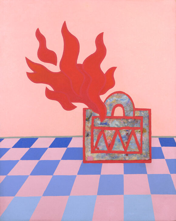 Bonhams : Alexis Akrithakis (Greek, 1939-1994) 100 x 80 cm.