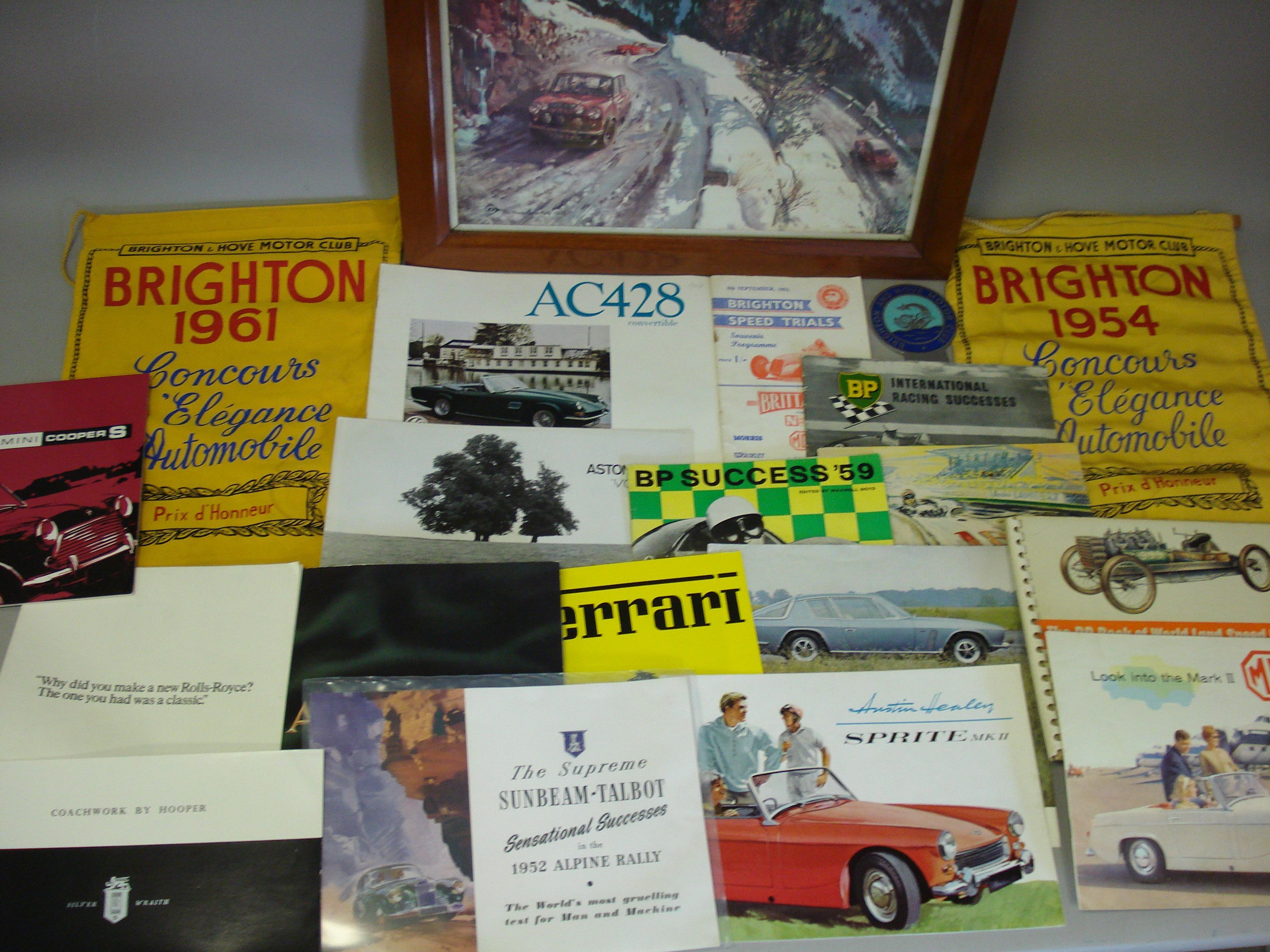 Bonhams Cars A lot of automobilia,