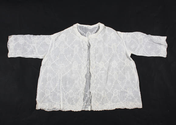 Bonhams : A late 18th century child's Dresden jacket